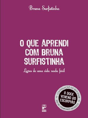 cover image of O que aprendi com Bruna Surfistinha